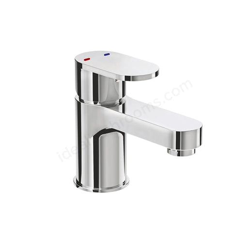 Essential Osmore Mini Mono Basin Mixer with Click Waste 1 Tap Hole Chrome - Unbeatable Bathrooms