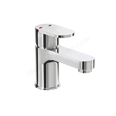 Essential Osmore Mini Mono Basin Mixer with Click Waste 1 Tap Hole Chrome - Unbeatable Bathrooms