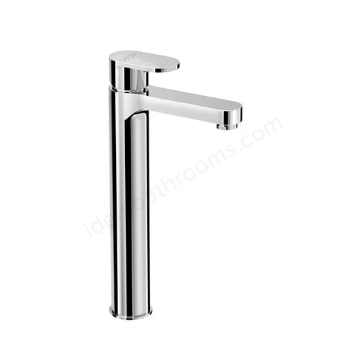 Essential Osmore Tall Mono Basin Mixer with Click Waste 1 Tap Hole Chrome - Unbeatable Bathrooms
