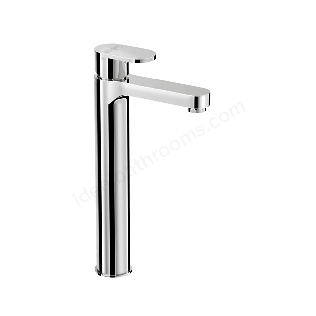 Essential Osmore Tall Mono Basin Mixer with Click Waste 1 Tap Hole Chrome - Unbeatable Bathrooms