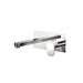 Essential Osmore Wall Mono Basin Mixer with Click Waste 1 Tap Hole Chrome - Unbeatable Bathrooms