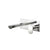 Essential Osmore Wall Mono Basin Mixer with Click Waste 1 Tap Hole Chrome - Unbeatable Bathrooms