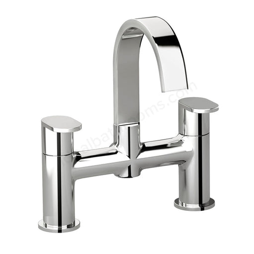 Essential Osmore Bath Filler 1 Tap Hole Chrome - Unbeatable Bathrooms