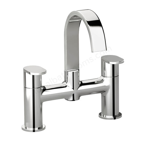 Essential Osmore Bath Filler 1 Tap Hole Chrome - Unbeatable Bathrooms