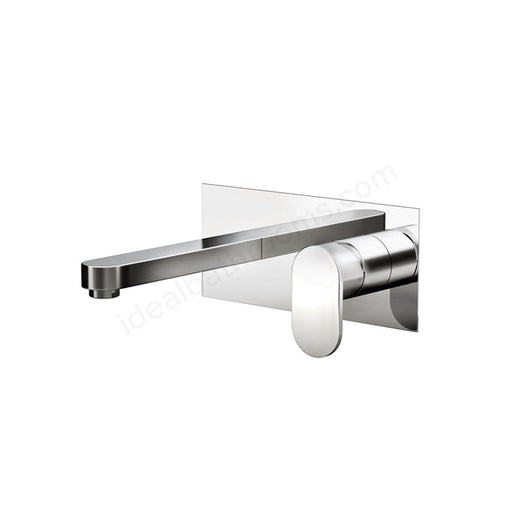 Essential Osmore Wall Mounted Mono Bath Filler 1 Tap Hole Chrome - Unbeatable Bathrooms