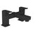 Essential Paron Matt Black Bath Shower Mixer Including Shower Kit 2 Tap Holes Matt Black - Unbeatable Bathrooms