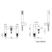 Essential Dawn 2 Hole Bath Shower Mixer Tap - Unbeatable Bathrooms