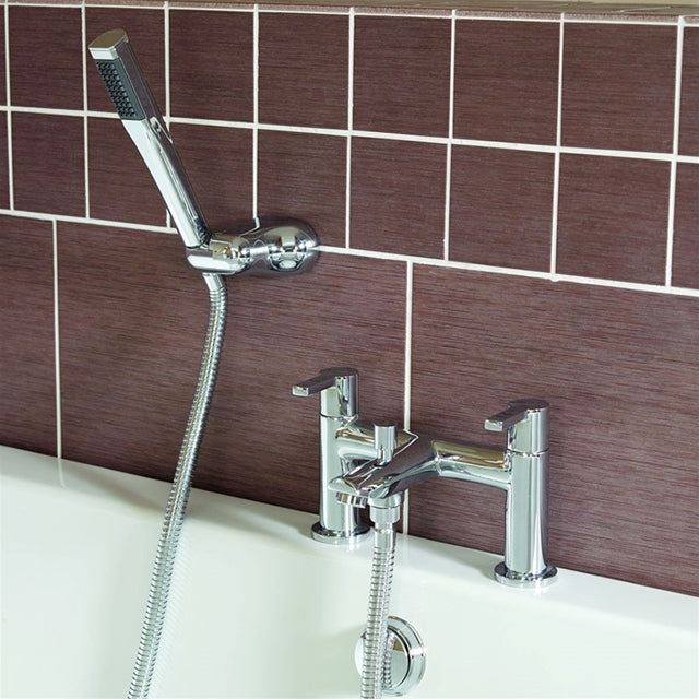 Essential Dawn 2 Hole Bath Shower Mixer Tap - Unbeatable Bathrooms
