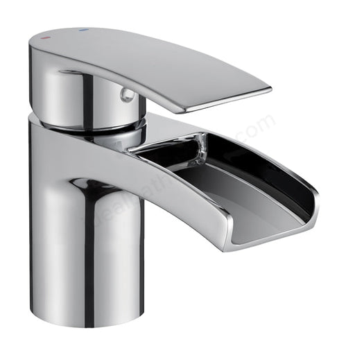 Essential Tambo Mono Basin Mixer with Click Waste 1 Tap Hole Chrome - Unbeatable Bathrooms