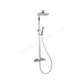 Essential Nine Xtreme Square External Thermostatic Shower - Chrome - Unbeatable Bathrooms