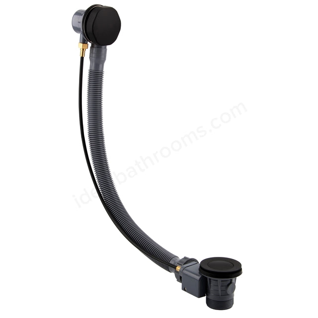 Essential Bath Pop-up Waste Assembley Matt Black - Unbeatable Bathrooms