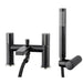 The White Space Evo Bath Shower Mixer with Hose and Handset - Unbeatable Bathrooms