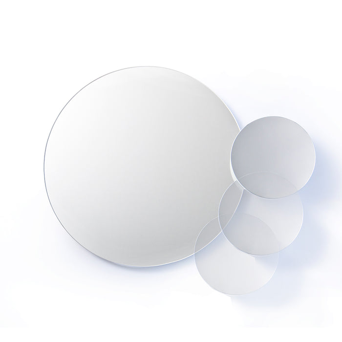 Eclipse Bathroom Wall Mirror - Dark Oak - Unbeatable Bathrooms