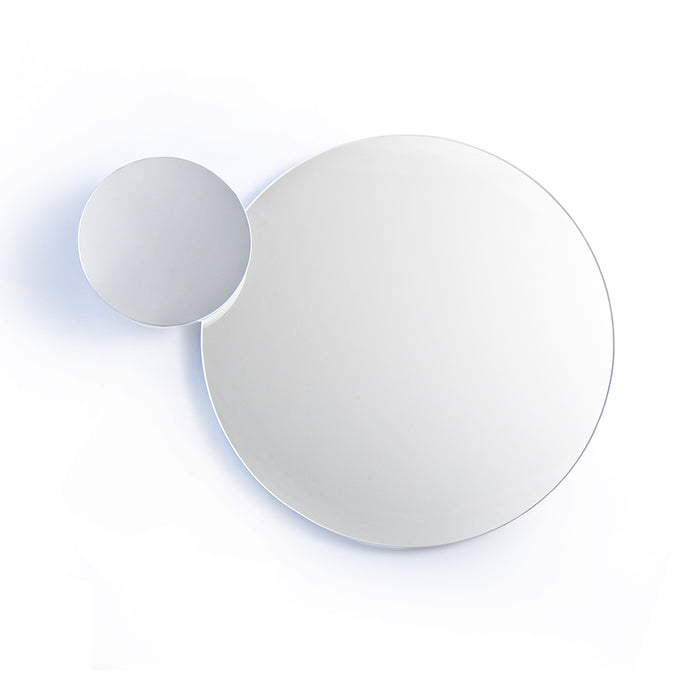 Eclipse Bathroom Wall Mirror - Dark Oak - Unbeatable Bathrooms