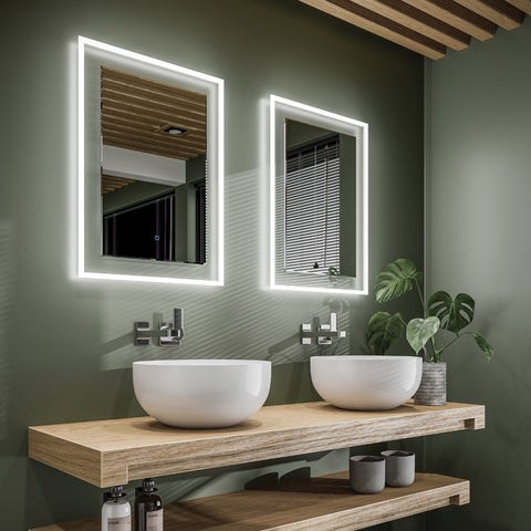 HiB Element 50 LED Ambient Mirror - Unbeatable Bathrooms