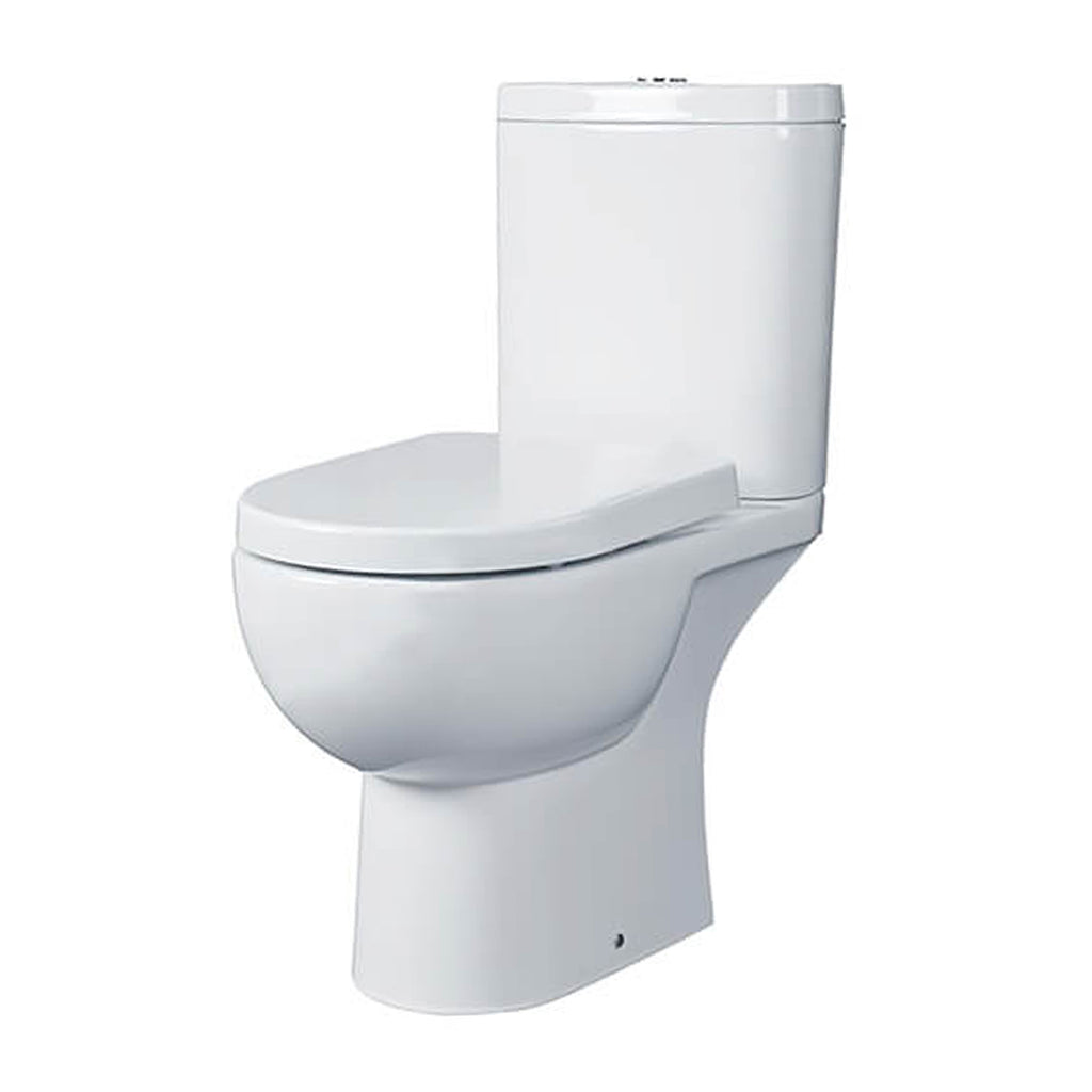 Essential Lily Close Coupled Toilet & Soft Close Seat