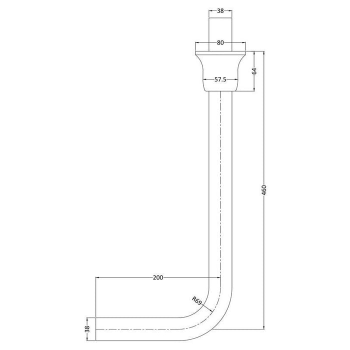Hudson Reed Low Level Flush Pipe Pack - Unbeatable Bathrooms
