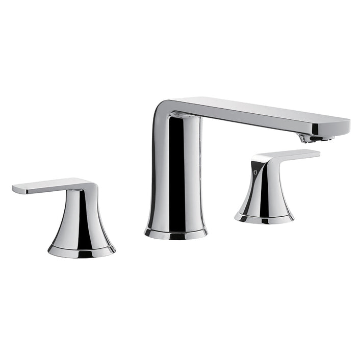 Flova Fusion 3-Hole Deck Mounted Bath Filler - Unbeatable Bathrooms