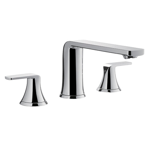 Flova Fusion 3-Hole Deck Mounted Bath Filler - Unbeatable Bathrooms