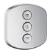 Flova Fusion Goclick 3-Outlet Diverter - Flow Control - Unbeatable Bathrooms