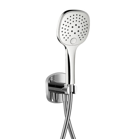 Flova Fusion Handshower Kit with Integral Wall Outlet and Smooth Hose - Unbeatable Bathrooms
