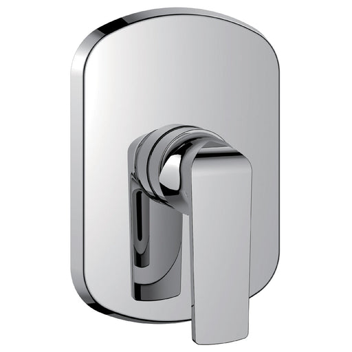 Flova Fusion Concealed Single Outlet Manual Shower Mixer (Large Plate) - Unbeatable Bathrooms
