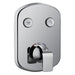 Flova Fusion Goclick Concealed Thermostatic 2 Outlet Shower Mixer with Flow Control - Unbeatable Bathrooms