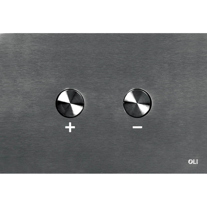 JTP VOS Metal Pneumatic Flush Plate - Unbeatable Bathrooms