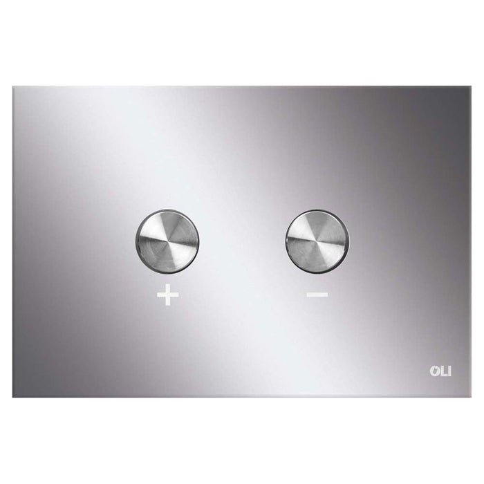 JTP Chrome Metal Pneumatic Flush Plate - Unbeatable Bathrooms