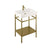 Britton Shoreditch Frame Furniture Stand & Basin (Various) - Unbeatable Bathrooms