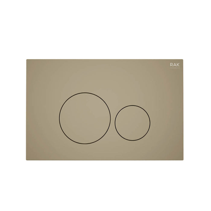 Rak Ceramics Ecofix Flush Plate With Round Push Plates - Unbeatable Bathrooms