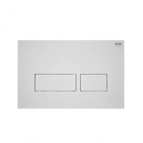 Rak Ceramics Ecofix Flush Plate With Rectangular Push Plates - Unbeatable Bathrooms