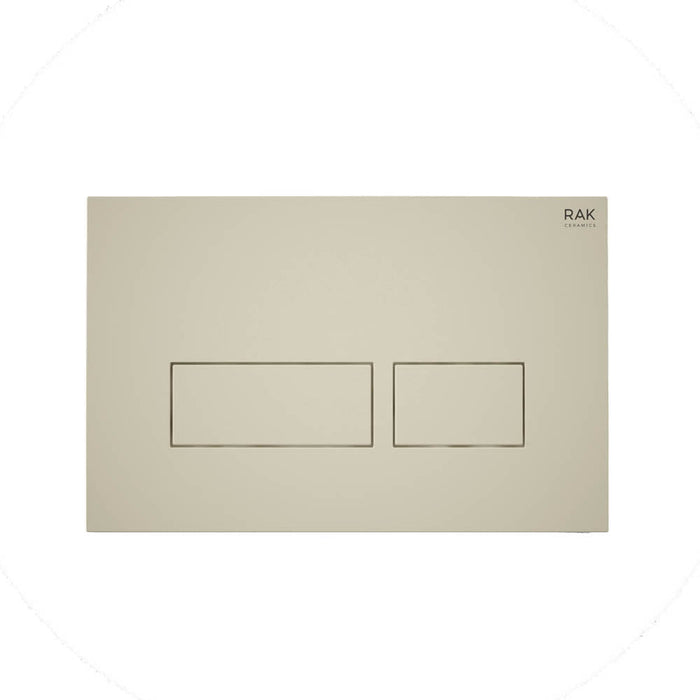 Rak Ceramics Ecofix Flush Plate With Rectangular Push Plates - Unbeatable Bathrooms