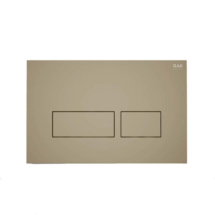 Rak Ceramics Ecofix Flush Plate With Rectangular Push Plates - Unbeatable Bathrooms