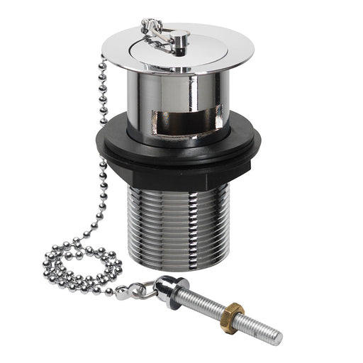 Flova Slotted Plug and Chain Basin Waste - Unbeatable Bathrooms