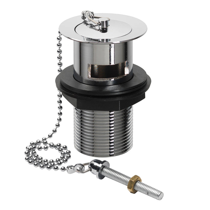 Flova Slotted Plug and Chain Basin Waste - Unbeatable Bathrooms