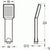 Flova Dekka Square ABS Single Function Handshower - Unbeatable Bathrooms
