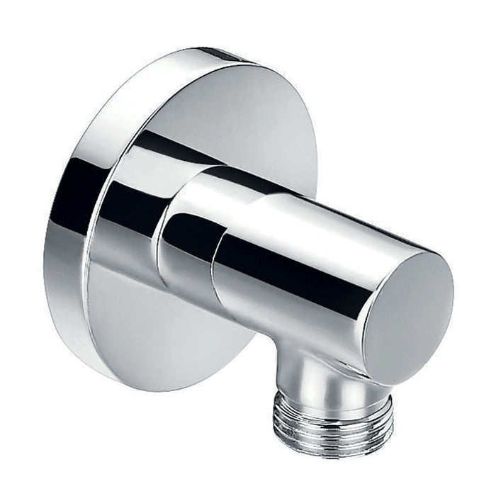 Flova Levo Round Wall Outlet Elbow - Unbeatable Bathrooms