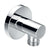 Flova Levo Round Wall Outlet Elbow - Unbeatable Bathrooms