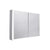 Tavistock Flex Double Door Illuminated Cabinet - Unbeatable Bathrooms