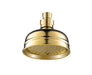 JTP Victorian Overhead Shower 150mm Light Gold - Unbeatable Bathrooms