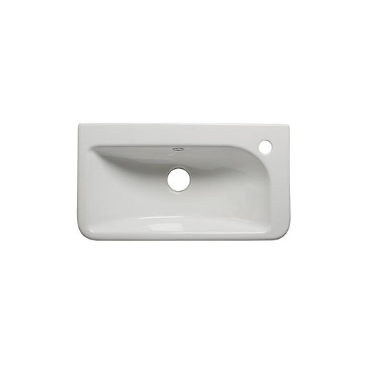 Tavistock Ion / Q60 540mm 1TH Slim Depth Semi-Countertop Basin - Unbeatable Bathrooms