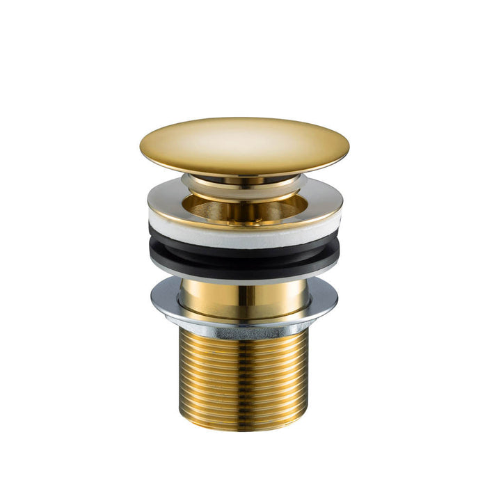 JTP Click Clack Basin Waste Unslotted - Unbeatable Bathrooms