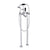 JTP Grosvenor Black Cross Freestanding Bath Shower Mixer Tap with Kit - Unbeatable Bathrooms