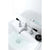 JTP Grosvenor Black Lever 3 Hole Basin Mixer Tap - Unbeatable Bathrooms