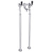JTP Grosvenor Black Lever Freestanding Bath Filler Tap - Unbeatable Bathrooms