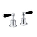 JTP Grosvenor Black Lever Panel Valves 3/4 - Unbeatable Bathrooms