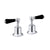JTP Grosvenor Black Lever Panel Valves 3/4 - Unbeatable Bathrooms