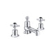 JTP Grosvenor Black Pinch 3 Hole Bath Filler Tap - Unbeatable Bathrooms