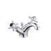 JTP Grosvenor Black Pinch Basin Mixer Tap with Pop Up Waste - Unbeatable Bathrooms